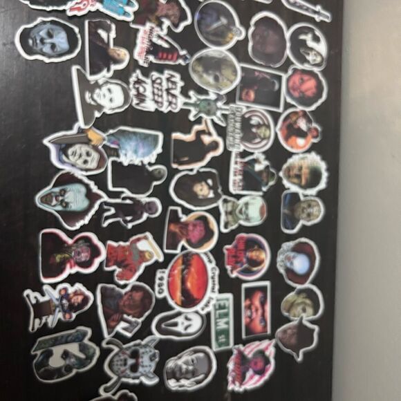 50 waterproof horror movie stickers - Picture 3 of 6